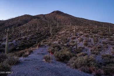 Continental Mountain is the backyard for this extraordinary on Desert Mountain Golf Club - Renegade Course in Arizona - for sale on GolfHomes.com, golf home, golf lot