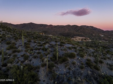 Continental Mountain is the backyard for this extraordinary on Desert Mountain Golf Club - Renegade Course in Arizona - for sale on GolfHomes.com, golf home, golf lot