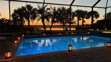 Your Florida oasis is ready! This TURNKEY fully-furnished home on Old Corkscrew Golf Club in Florida - for sale on GolfHomes.com, golf home, golf lot