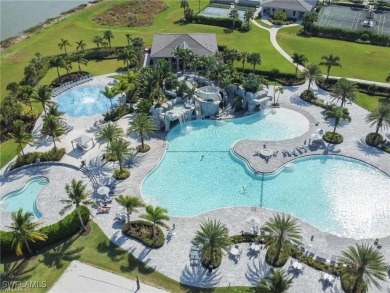 Your Florida oasis is ready! This TURNKEY fully-furnished home on Old Corkscrew Golf Club in Florida - for sale on GolfHomes.com, golf home, golf lot