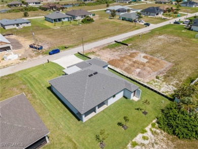 Newer home. 3 beds, 3.5 baths, and a 3-car garage. High 12' flat on Burnt Store Golf Club in Florida - for sale on GolfHomes.com, golf home, golf lot