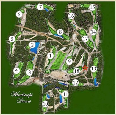 Welcome to 335 Club House Dr in the prestigious Windswept on Windswept Dunes Golf Club in Florida - for sale on GolfHomes.com, golf home, golf lot