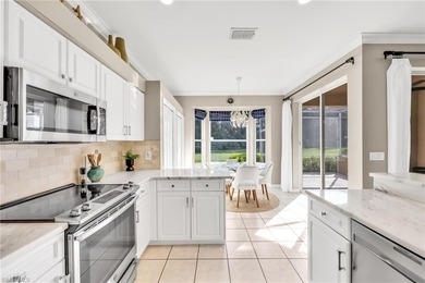 This newly updated 2 bed/2 bath golf villa in North Naples in on Arrowhead Golf Club At Heritage Greens in Florida - for sale on GolfHomes.com, golf home, golf lot