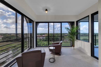 Over 3000 sqft of living space, this fully renovated turn-key PH on Boca Pointe Country Club in Florida - for sale on GolfHomes.com, golf home, golf lot