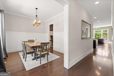 Welcome home to timeless Craftsman style and modern on Woodmont Golf and Country Club in Georgia - for sale on GolfHomes.com, golf home, golf lot