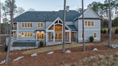 NEW CONSTRUCTION! Stunning Custom Home on the Creek Course in on Reynolds Lake Oconee - The Oconee in Georgia - for sale on GolfHomes.com, golf home, golf lot