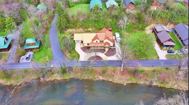This remarkable newly built home (2023) displays elegant on Gatlinburg Golf Course in Tennessee - for sale on GolfHomes.com, golf home, golf lot