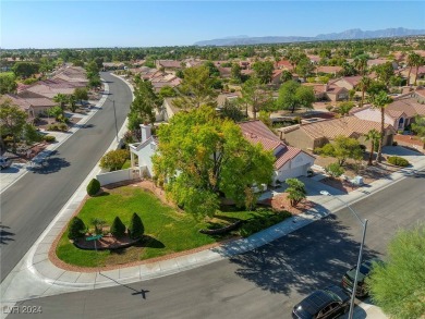 Experience Sun City Summerlin living at its finest with this on Palm Valley Golf Course in Nevada - for sale on GolfHomes.com, golf home, golf lot