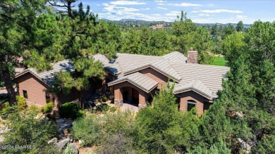 Tucked away among the pines and overlooking the 5th fairway of on Capital Canyon Club in Arizona - for sale on GolfHomes.com, golf home, golf lot