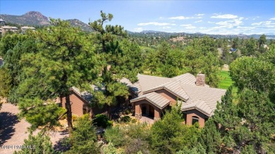 Tucked away among the pines and overlooking the 5th fairway of on Capital Canyon Club in Arizona - for sale on GolfHomes.com, golf home, golf lot