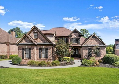 Enjoy Unbeatable views from Morning Coffee to Golden Hour - on Hamilton Mill Golf Club in Georgia - for sale on GolfHomes.com, golf home, golf lot