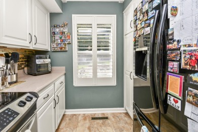 Perched overlooking the golf course, this  two-bedroom on Pointe Royale Village Country Club in Missouri - for sale on GolfHomes.com, golf home, golf lot