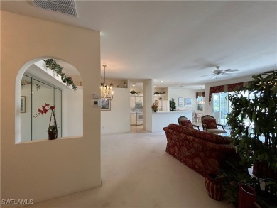 This beautifully maintained 2-bedroom + den single-family home on Villages of Country Creek Golf Course in Florida - for sale on GolfHomes.com, golf home, golf lot