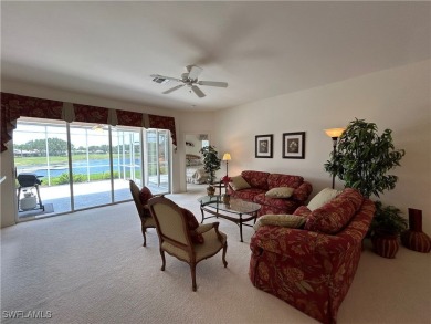 This beautifully maintained 2-bedroom + den single-family home on Villages of Country Creek Golf Course in Florida - for sale on GolfHomes.com, golf home, golf lot