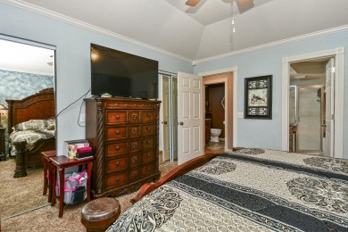 Perched overlooking the golf course, this  two-bedroom on Pointe Royale Village Country Club in Missouri - for sale on GolfHomes.com, golf home, golf lot