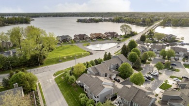 Ground Level Waterscape condo with Deeded Boat Dock & Covered Lif on Harbour Trees Golf Club in Indiana - for sale on GolfHomes.com, golf home, golf lot
