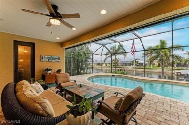 WATERFRONT LUXURY AWAITS at this gorgeous 2013 built custom POOL on Saint Andrews South Golf Club in Florida - for sale on GolfHomes.com, golf home, golf lot