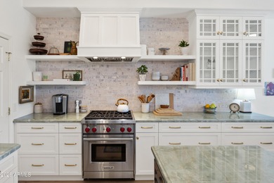 Situated on the golf course in the coveted Kierland Heritage on Kierland Golf Club in Arizona - for sale on GolfHomes.com, golf home, golf lot