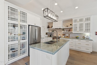 Situated on the golf course in the coveted Kierland Heritage on Kierland Golf Club in Arizona - for sale on GolfHomes.com, golf home, golf lot