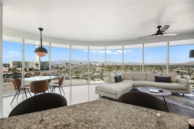 This turn-key, corner unit in the Turnberry Towers embodies Las on Las Vegas Country Club in Nevada - for sale on GolfHomes.com, golf home, golf lot
