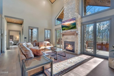 Architect-Designed Custom Mountain Masterpiece in Gatlinburg - on Bent Creek Golf Course in Tennessee - for sale on GolfHomes.com, golf home, golf lot