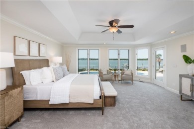 Perfectly Positioned on the pinnacle of a beautiful bluff on The Tradition Golf Club At Broad Bay in Virginia - for sale on GolfHomes.com, golf home, golf lot