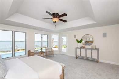 Perfectly Positioned on the pinnacle of a beautiful bluff on The Tradition Golf Club At Broad Bay in Virginia - for sale on GolfHomes.com, golf home, golf lot