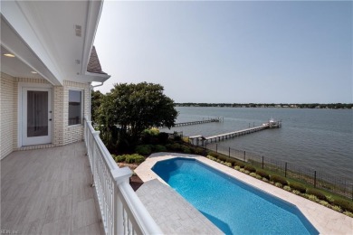Perfectly Positioned on the pinnacle of a beautiful bluff on The Tradition Golf Club At Broad Bay in Virginia - for sale on GolfHomes.com, golf home, golf lot