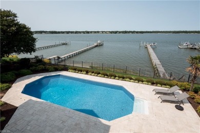 Perfectly Positioned on the pinnacle of a beautiful bluff on The Tradition Golf Club At Broad Bay in Virginia - for sale on GolfHomes.com, golf home, golf lot