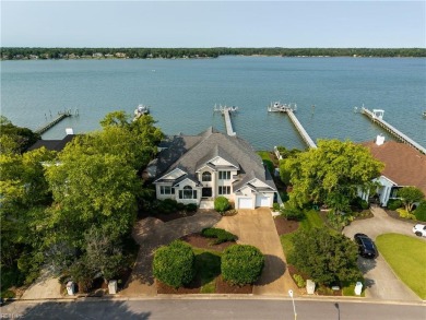 Perfectly Positioned on the pinnacle of a beautiful bluff on The Tradition Golf Club At Broad Bay in Virginia - for sale on GolfHomes.com, golf home, golf lot