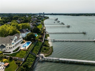 Perfectly Positioned on the pinnacle of a beautiful bluff on The Tradition Golf Club At Broad Bay in Virginia - for sale on GolfHomes.com, golf home, golf lot
