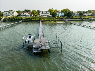 Perfectly Positioned on the pinnacle of a beautiful bluff on The Tradition Golf Club At Broad Bay in Virginia - for sale on GolfHomes.com, golf home, golf lot