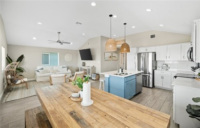 Welcome to this stunning 2021 built stilt style coastal retreat on Palmilla Beach Golf Club in Texas - for sale on GolfHomes.com, golf home, golf lot