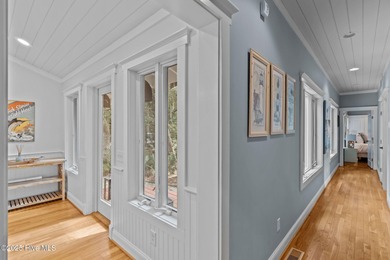 Tucked within the maritime forest and overlooking the 15th on Bald Head Island Golf Club in North Carolina - for sale on GolfHomes.com, golf home, golf lot