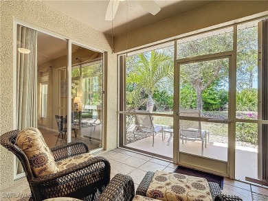 Welcome to this charming Solana home in the friendly HERONS GLEN on Herons Glen Golf and Country Club in Florida - for sale on GolfHomes.com, golf home, golf lot