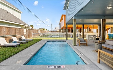 Welcome to this stunning 2021 built stilt style coastal retreat on Palmilla Beach Golf Club in Texas - for sale on GolfHomes.com, golf home, golf lot