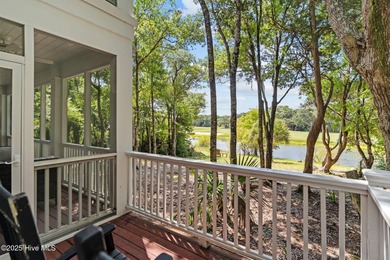 Tucked within the maritime forest and overlooking the 15th on Bald Head Island Golf Club in North Carolina - for sale on GolfHomes.com, golf home, golf lot