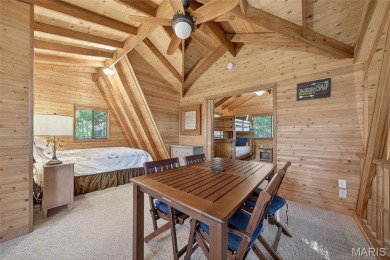 Welcome to 1746 Sonnenblick Drive -- a stunning chalet retreat on Innsbrook Resort Golf Course in Missouri - for sale on GolfHomes.com, golf home, golf lot