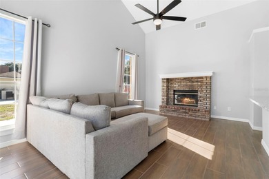 Here's a magnificently restored home in the beautiful, mature on Errol Estates Country Club in Florida - for sale on GolfHomes.com, golf home, golf lot