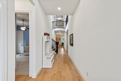 Modern farmhouse-style home backing to gorgeous HOA maintained on The Tribute At the Colony in Texas - for sale on GolfHomes.com, golf home, golf lot