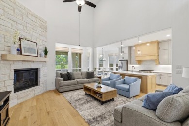 Modern farmhouse-style home backing to gorgeous HOA maintained on The Tribute At the Colony in Texas - for sale on GolfHomes.com, golf home, golf lot