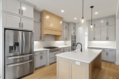 Modern farmhouse-style home backing to gorgeous HOA maintained on The Tribute At the Colony in Texas - for sale on GolfHomes.com, golf home, golf lot