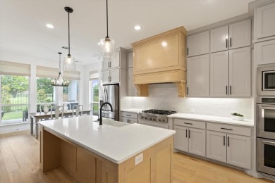 Modern farmhouse-style home backing to gorgeous HOA maintained on The Tribute At the Colony in Texas - for sale on GolfHomes.com, golf home, golf lot