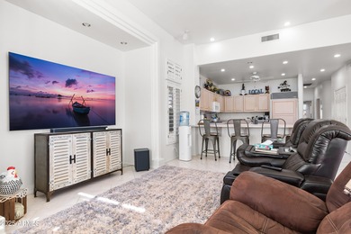 RARE FIND! 3 BR, 3 full BA home w/ office & sparkling pool on on Corte Bella Golf Club in Arizona - for sale on GolfHomes.com, golf home, golf lot