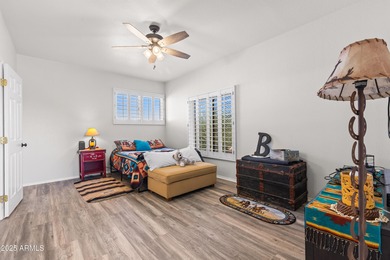 RARE FIND! 3 BR, 3 full BA home w/ office & sparkling pool on on Corte Bella Golf Club in Arizona - for sale on GolfHomes.com, golf home, golf lot