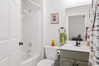 RARE FIND! 3 BR, 3 full BA home w/ office & sparkling pool on on Corte Bella Golf Club in Arizona - for sale on GolfHomes.com, golf home, golf lot