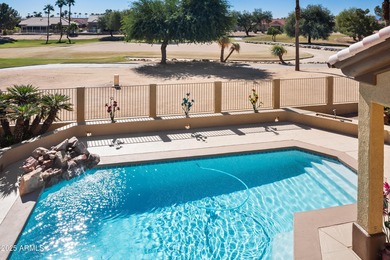 RARE FIND! 3 BR, 3 full BA home w/ office & sparkling pool on on Corte Bella Golf Club in Arizona - for sale on GolfHomes.com, golf home, golf lot