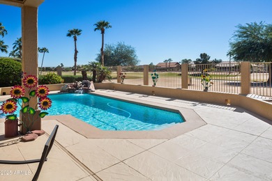 RARE FIND! 3 BR, 3 full BA home w/ office & sparkling pool on on Corte Bella Golf Club in Arizona - for sale on GolfHomes.com, golf home, golf lot