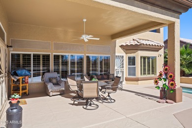 RARE FIND! 3 BR, 3 full BA home w/ office & sparkling pool on on Corte Bella Golf Club in Arizona - for sale on GolfHomes.com, golf home, golf lot