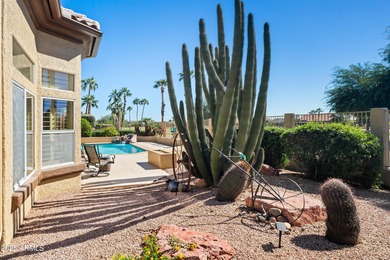 RARE FIND! 3 BR, 3 full BA home w/ office & sparkling pool on on Corte Bella Golf Club in Arizona - for sale on GolfHomes.com, golf home, golf lot